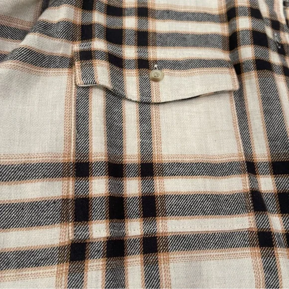 NWOT Old Navy “The Boyfriend” Plaid Button Down Shirt - Picture 8 of 15